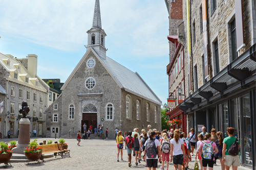 Guided Educational Tour of the Lower town in Quebec City with your students